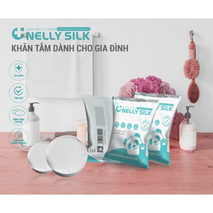 Khăn tắm nén du lịch - Khăn nén vô trùng chuẩn y tế - Tiện lợi cho đi xa, du lịch 3 Khan tam nen du lich Khan nen vo trung chuan y te Tien loi cho di xa du lich 3