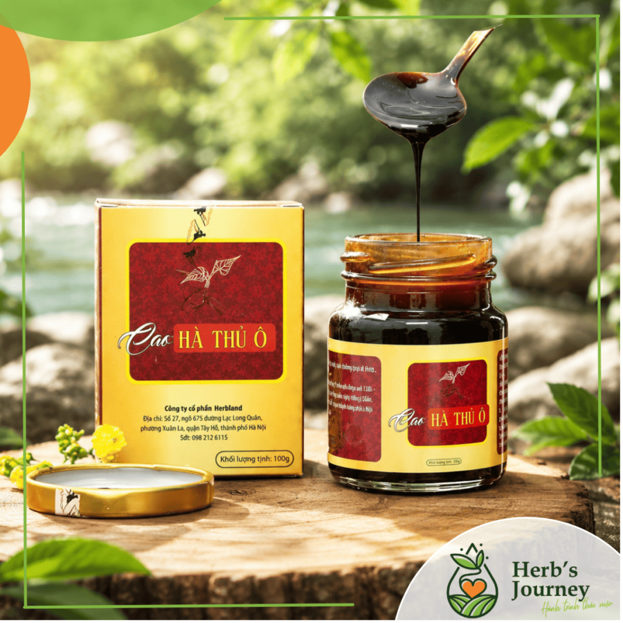 Cao Hà Thủ Ô Cao Nguyên Đá - Lọ 100g - Herbland 2 11 1