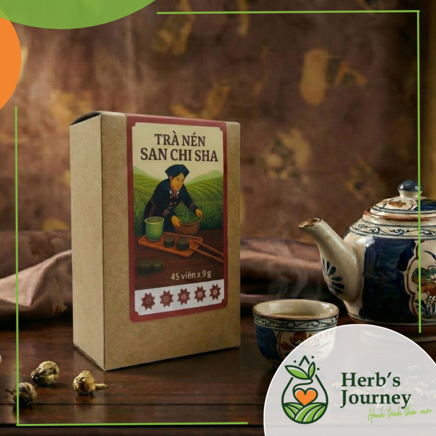 Tra nen San Chi Sha Hop 45 vien x 5g DK Natura 3