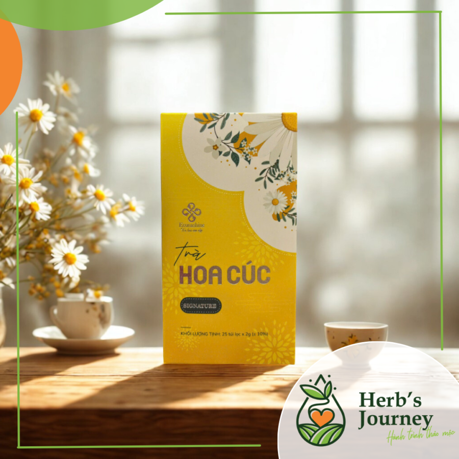 Tra Hoa Cuc Signature Econashine Hop 25 tui loc x 2g 3